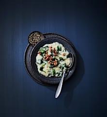 Spinat-Walnuss-Risotto