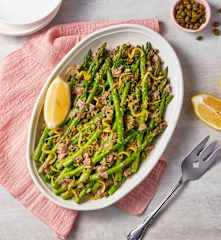 Lemon Caper Asparagus