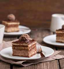 Ciasto Rocher (bez pieczenia)