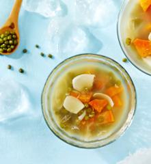 番薯绿豆百合糖水