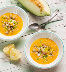 Sopa fría cocktail