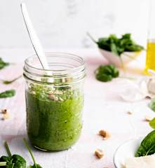 Pesto szpinakowe