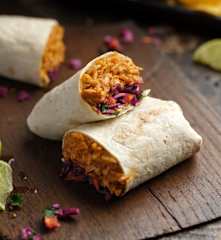 BBQ Jackfruit Burritos