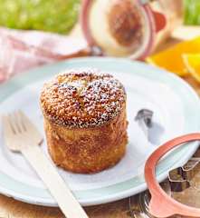 Orangen-Marillen-Kuchen im Glas