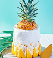 Pina Colada Layer Cake