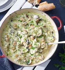 Arroz con berberechos