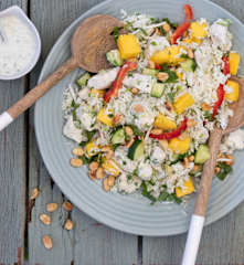 Chicken and mango salad
