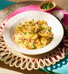 Warmer Speck-Kartoffelsalat