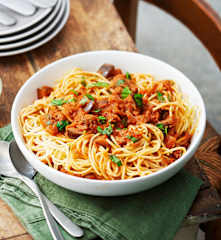 Spaghetti à la norma