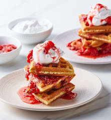 Strawberry Shortcake Waffle