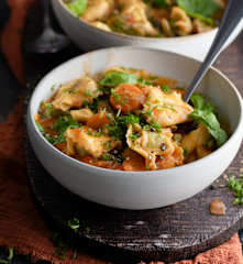 Soupe aux tortellini