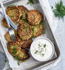 Placki cukiniowo-ziemniaczane