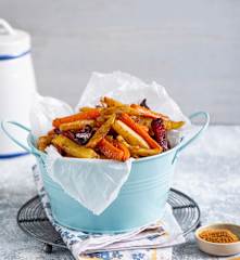 Frytki z warzyw z domową mieszanką przypraw