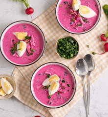 Chłodnik z tartymi warzywami (TM6, TM7)