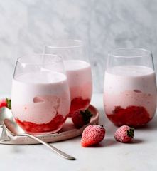 Dessert express aux fraises
