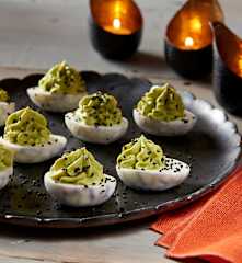 Dragon Deviled Eggs