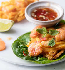 Prawn and Sweet Potato Fritters