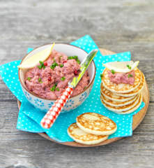 Rillettes roses de thon au pamplemousse
