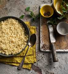 Bulgur, gekocht