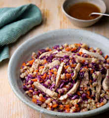 Pearl Barley and Chicken Salad