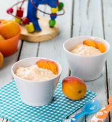 Mousse alle albicocche e formaggio
