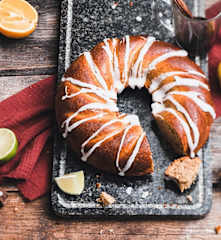 Moelleux au thé Earl Grey et glaçage à la bergamote