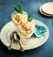 Eton mess (Dessert meringué à l'ananas)