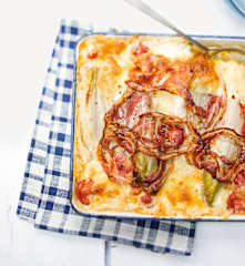 Gratin d'endives à l'italienne