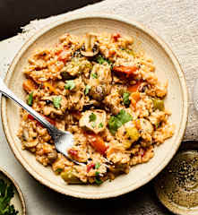 Chicken and Mushroom Rice