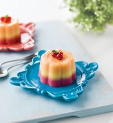 Gelatină cremoasă cu fructe