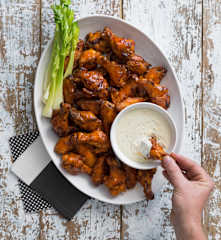 Buffalo chicken wings