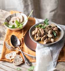 Poulet chasseur revisité