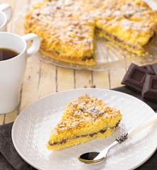 Sbriciolata alla ricotta e cioccolato (senza glutine)