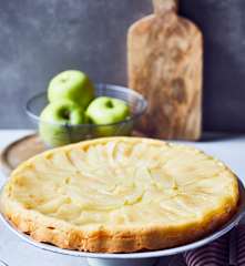Apfeltarte (upside down)
