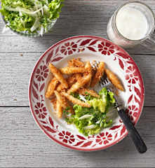 Buttermilchnudeln mit Bröseln