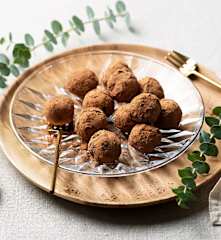 Trufas veganas