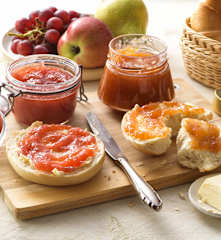 Ringlotten-Apfel und Birnen-Trauben-Marmelade (XXL)