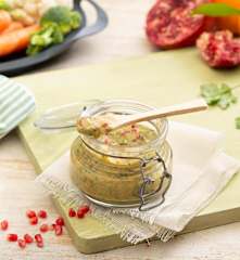 Vinaigrette du Moyen-Orient pour les légumes grillés