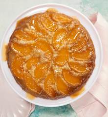Gluten-Free Peach Upside Down Cake