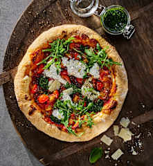 Burrata-Pizza