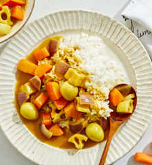 高纤根茎蔬菜咖喱