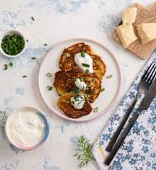 Placki z cukinii (low carb)