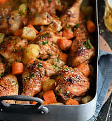 Muslos de pollo a la cerveza