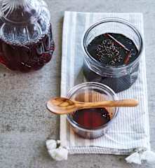 Reducción de vino tinto