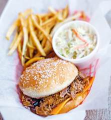 Burger au porc braisé