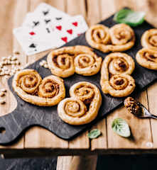 Palmier pesto rosso