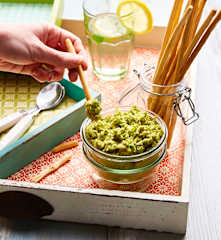 Houmous de petits pois