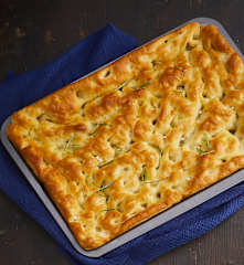 Focaccia semplice senza glutine