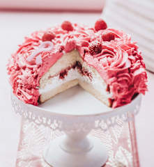 Entremets rose