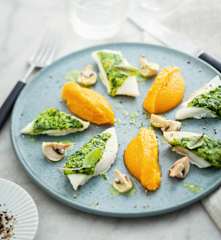 Saint-pierre en croûte d'herbes